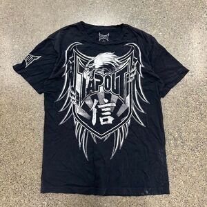 Tapout Y2K AOP T-Shirt Eagle Wings Grunge (Size L)
